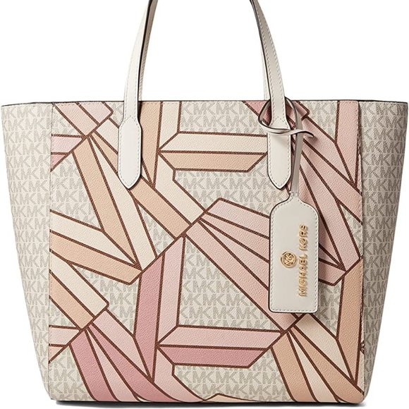 MICHAEL Michael Kors Handbags - Michael Michael Kors $358 Sinclair Large East/West Smokey Rose Tote NWT